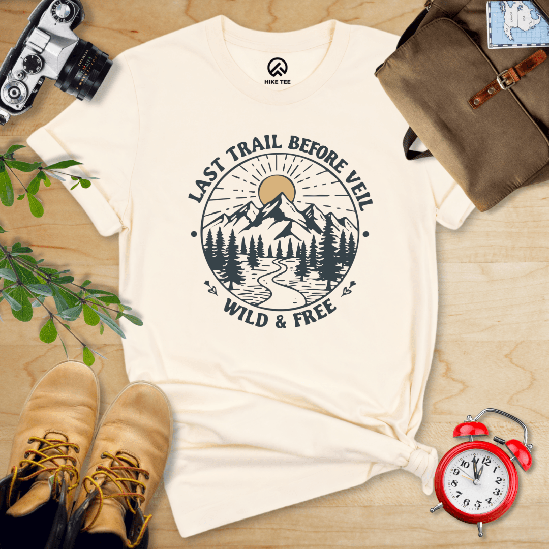Hike Tee T-Shirt Natural / S Bachelorette Party Shirt