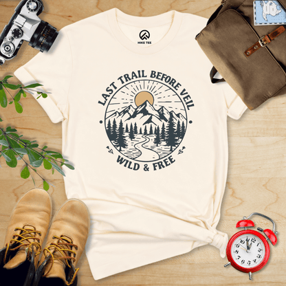 Hike Tee T-Shirt Natural / S Bachelorette Party Shirt