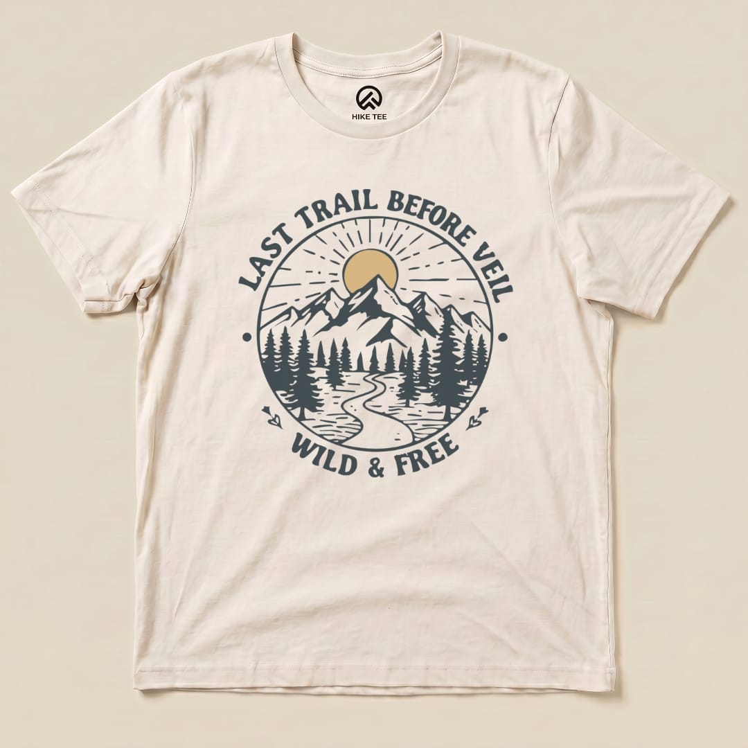 Hike Tee T-Shirt Natural / S Bachelorette Party Shirt