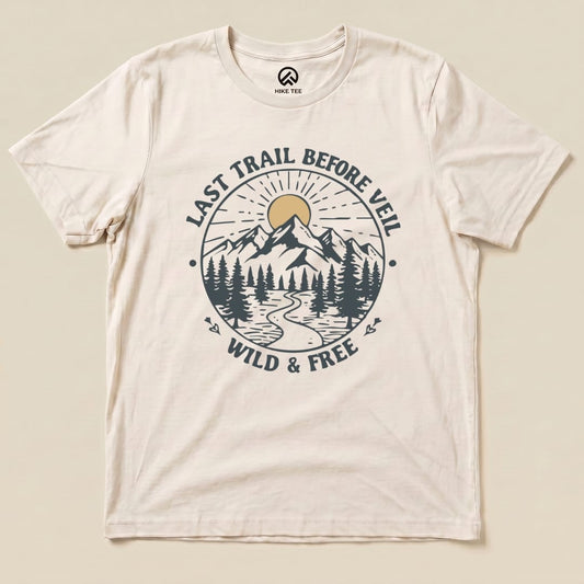 Hike Tee T-Shirt Natural / S Bachelorette Party Shirt