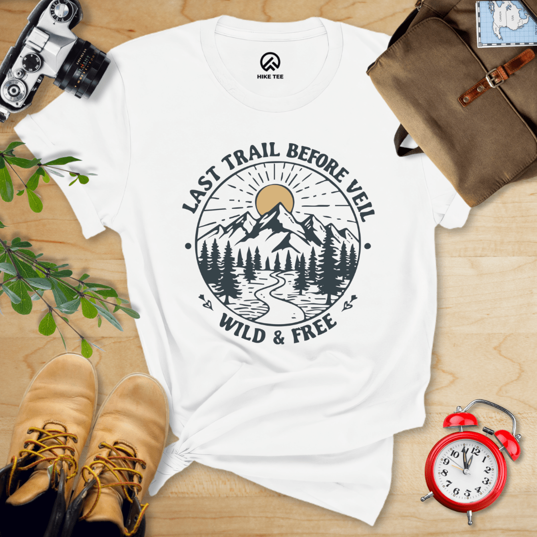 Hike Tee T-Shirt White / S Bachelorette Party Shirt