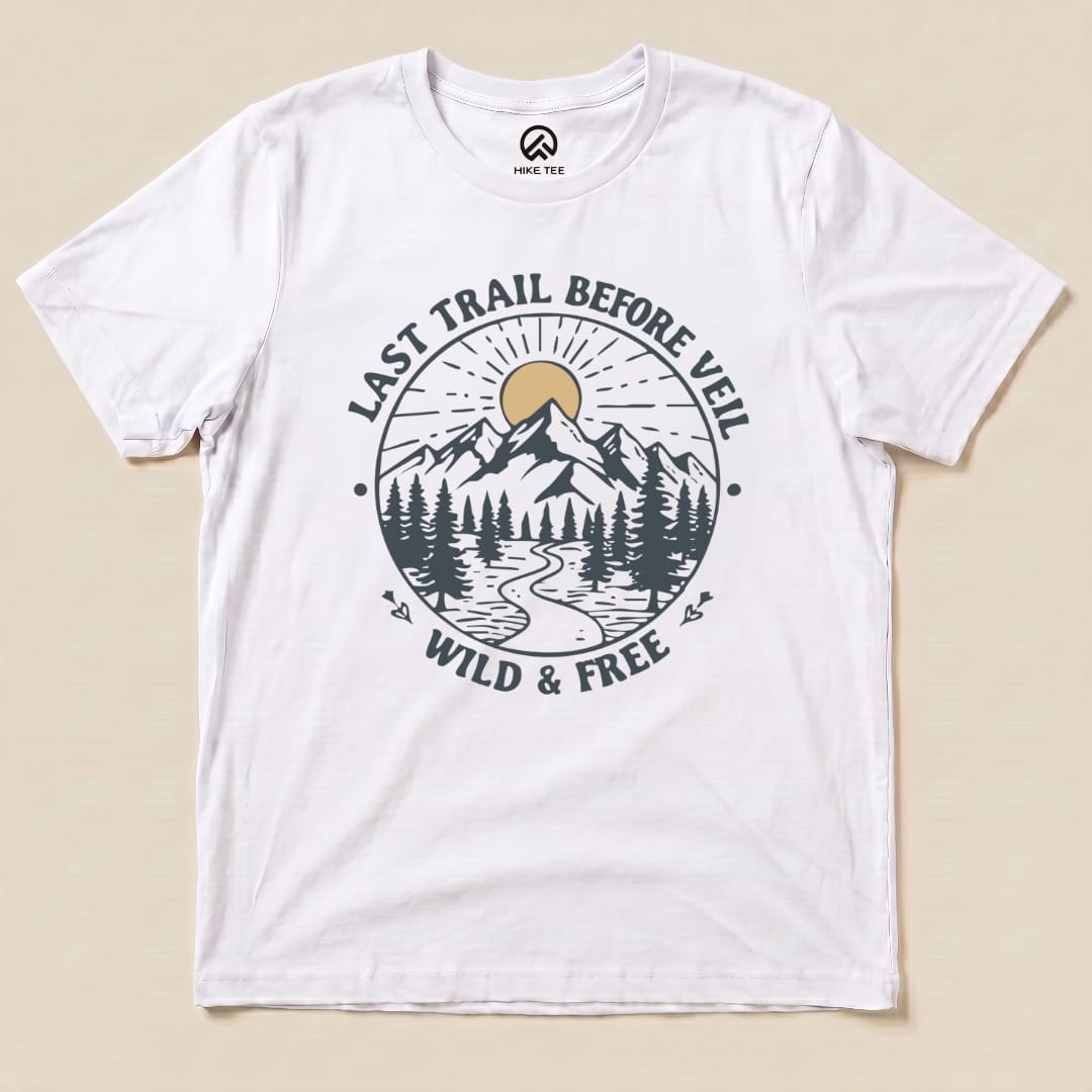 Hike Tee T-Shirt White / S Bachelorette Party Shirt