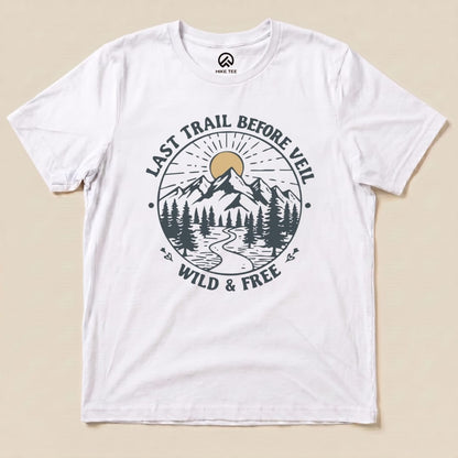 Hike Tee T-Shirt White / S Bachelorette Party Shirt