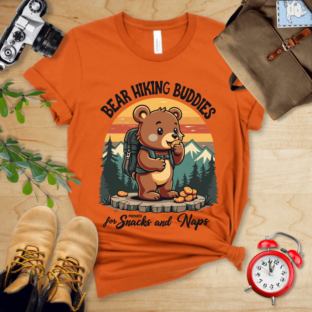 Hike Tee T-Shirt Autumn / S Bear Hiking Buddies