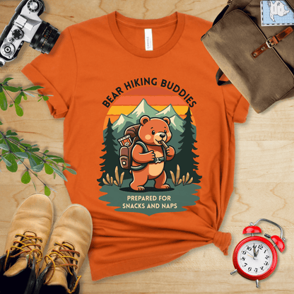 Hike Tee T-Shirt Autumn / S Bear Hiking Buddies