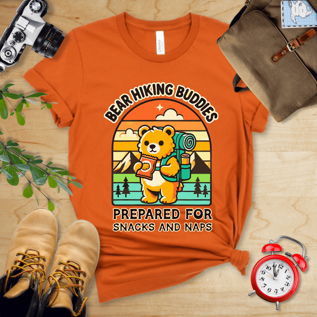 Hike Tee T-Shirt Autumn / S Bear Hiking Buddies