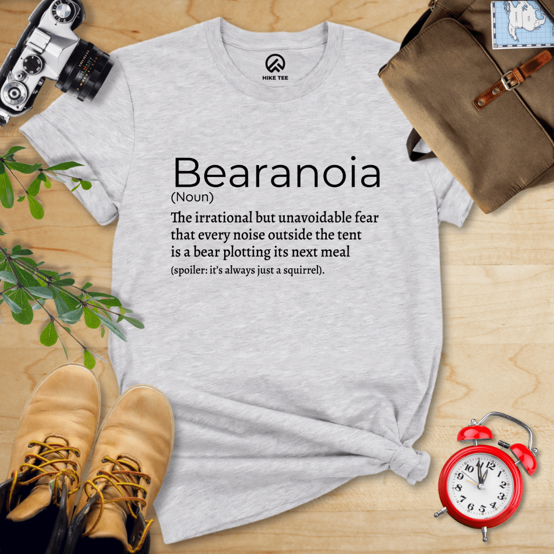 Hike Tee T-Shirt Athletic Heather / S Bearanoia Definition Shirt