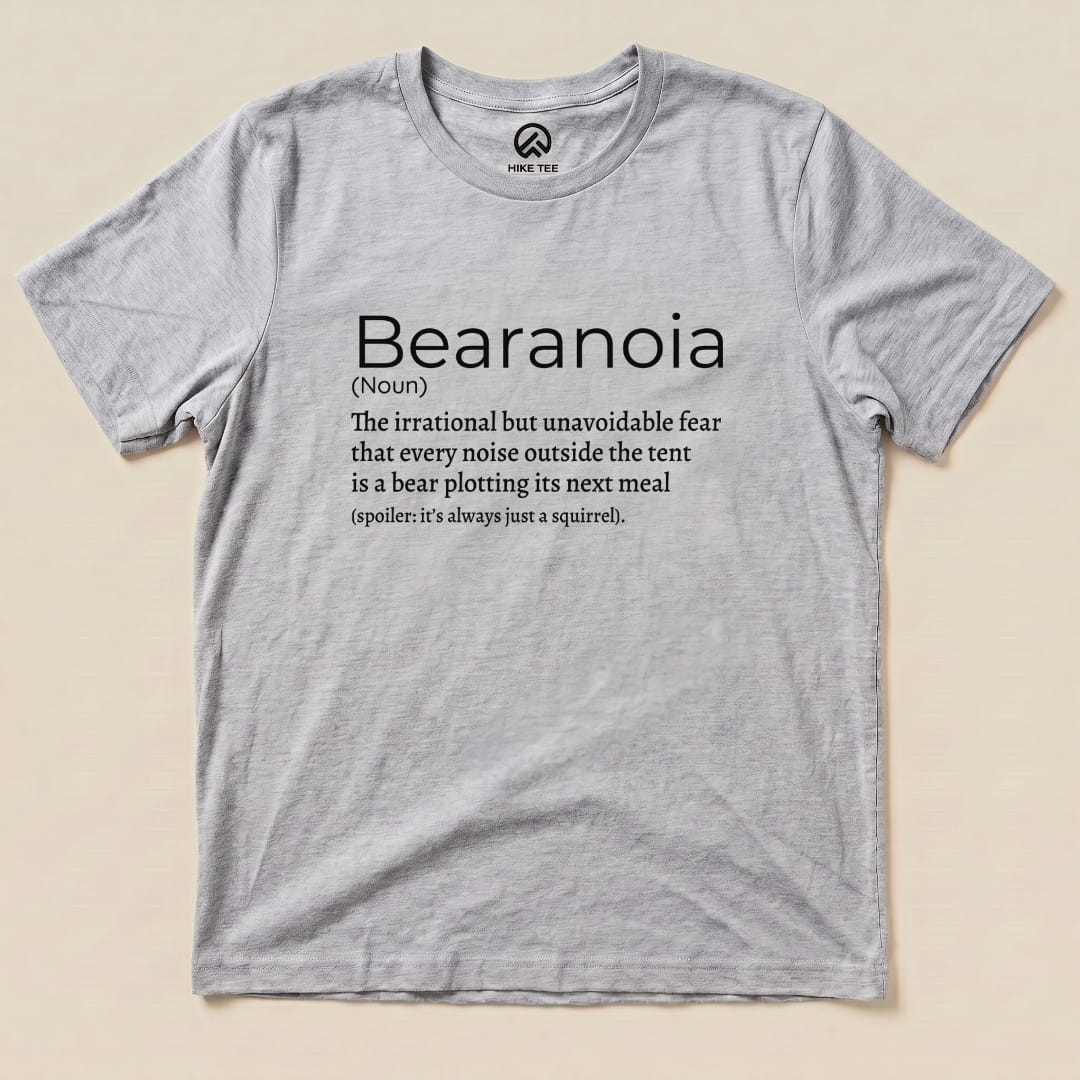 Bearanoia Definition Shirt Hike Tee T-Shirt Athletic Heather / S