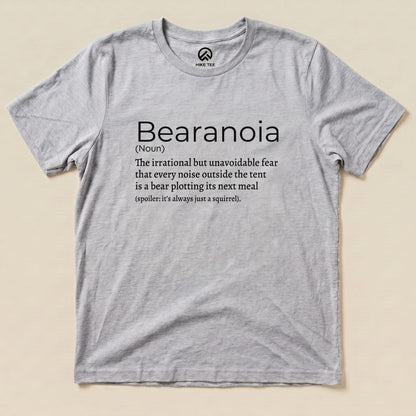 Bearanoia Definition Shirt Hike Tee T-Shirt Athletic Heather / S