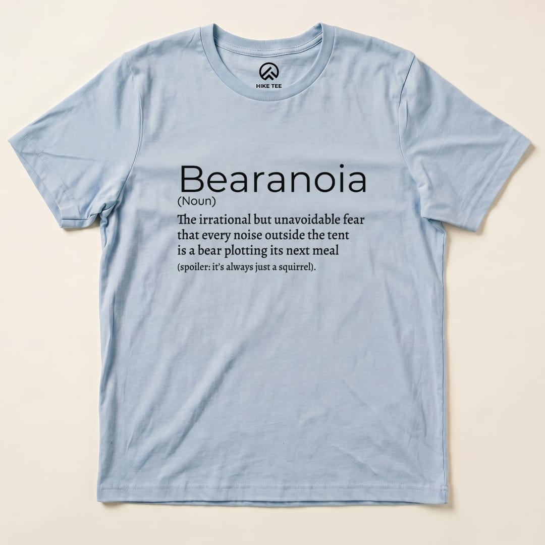 Bearanoia Definition Shirt Hike Tee T-Shirt Baby Blue / S