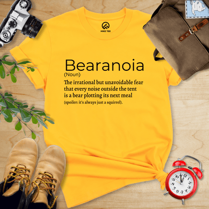 Hike Tee T-Shirt Gold / S Bearanoia Definition Shirt