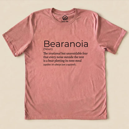 Bearanoia Definition Shirt Hike Tee T-Shirt Heather Mauve / S