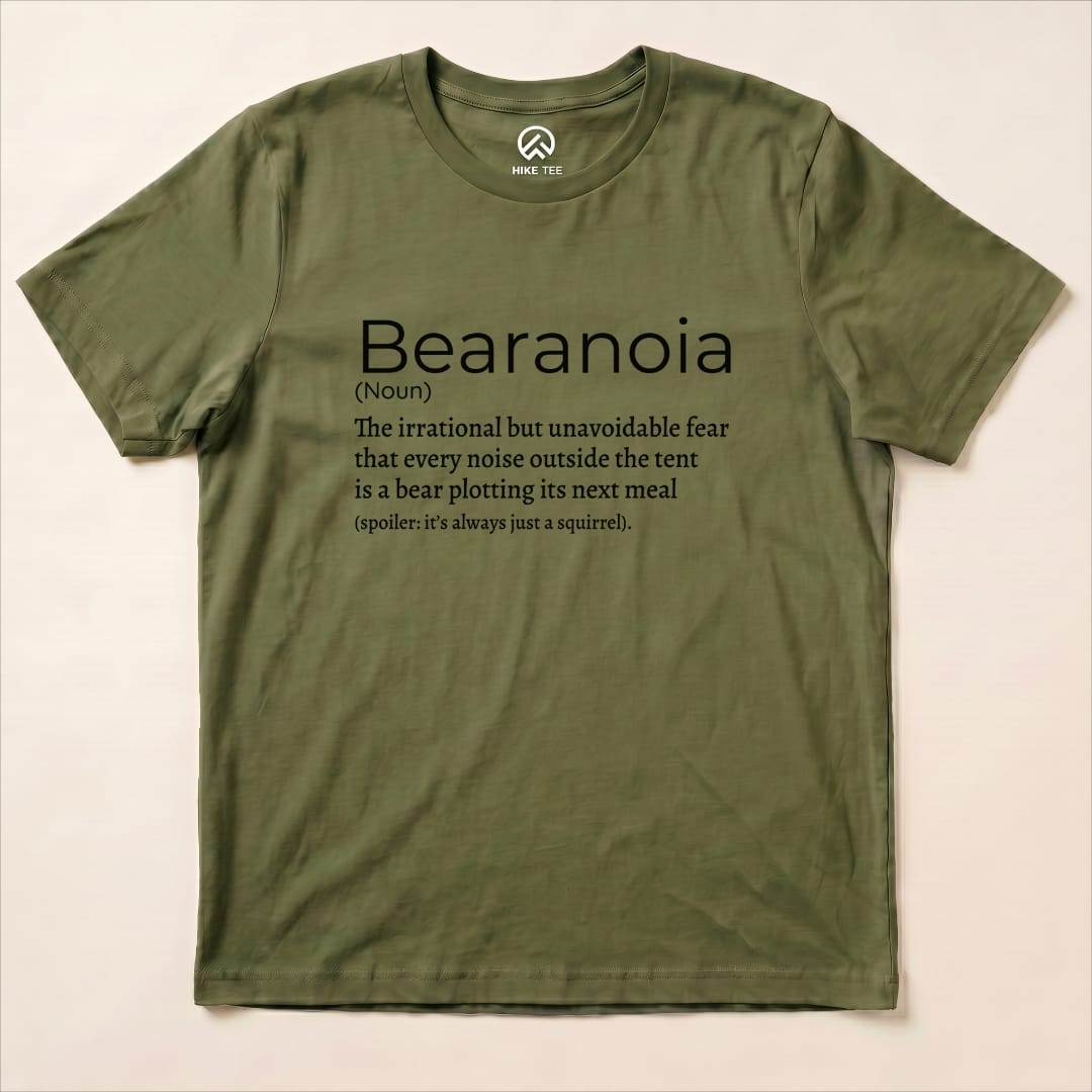 Bearanoia Definition Shirt Hike Tee T-Shirt Military Green / S