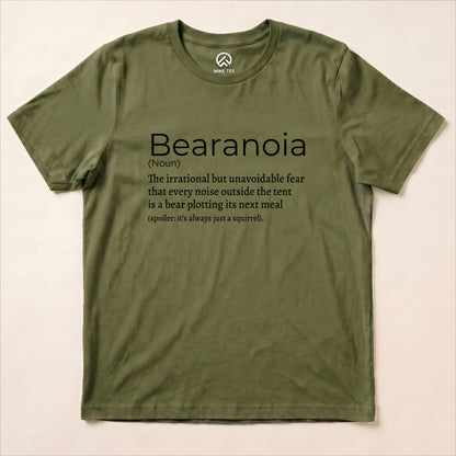 Bearanoia Definition Shirt Hike Tee T-Shirt Military Green / S