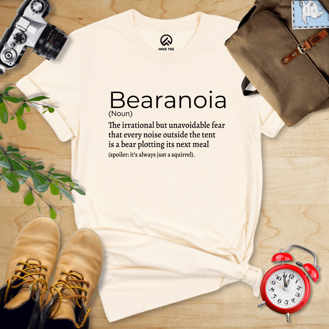 Hike Tee T-Shirt Natural / S Bearanoia Definition Shirt