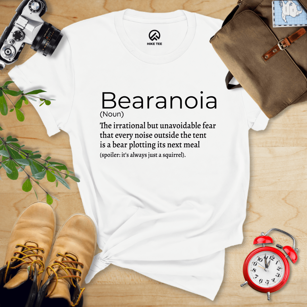 Hike Tee T-Shirt White / S Bearanoia Definition Shirt
