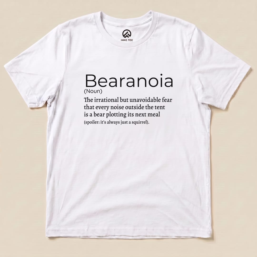 Bearanoia Definition Shirt Hike Tee T-Shirt White / S