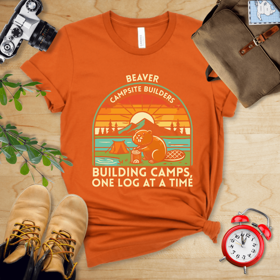 Hike Tee T-Shirt Autumn / S Beaver Campsite Builders Shirt