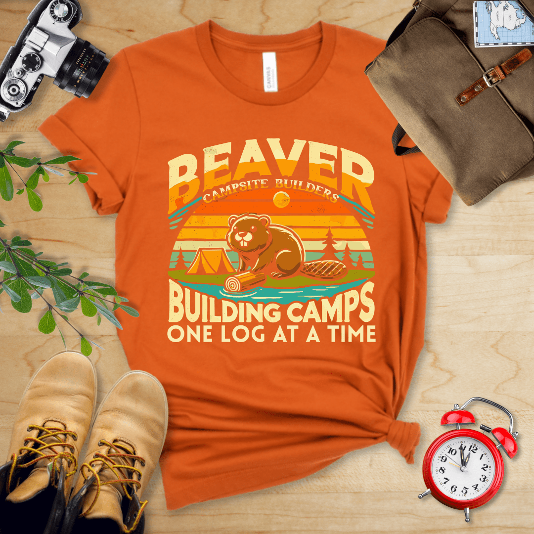 Hike Tee T-Shirt Autumn / S Beaver Campsite Builders Shirt