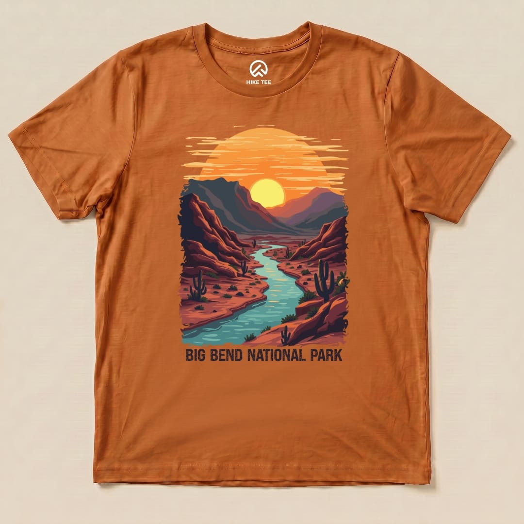 Hike Tee T-Shirt Autumn / S Big Bend National Park Shirt