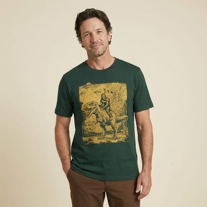 Hike Tee T-Shirt Bigfoot Dinosaur Shirt