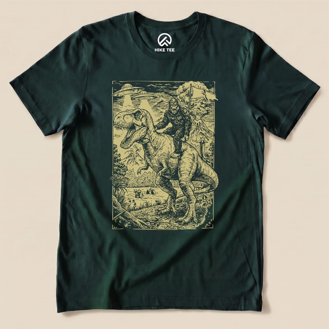 Hike Tee T-Shirt Forest / S Bigfoot Tyrannosaurus Shirt