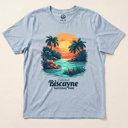 Hike Tee T-Shirt Baby Blue / S Biscayne National Park Shirt