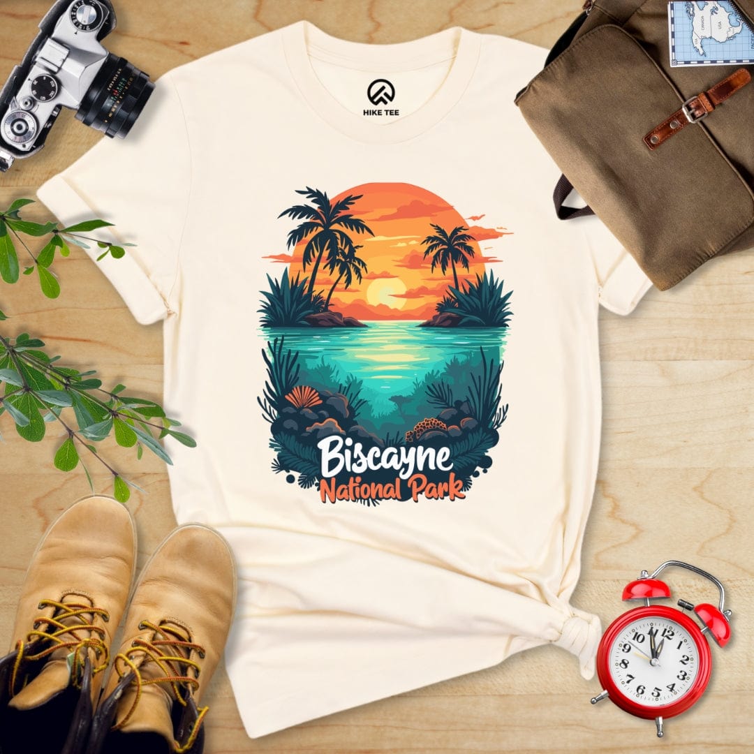 Hike Tee T-Shirt Natural / S Biscayne National Park Shirt