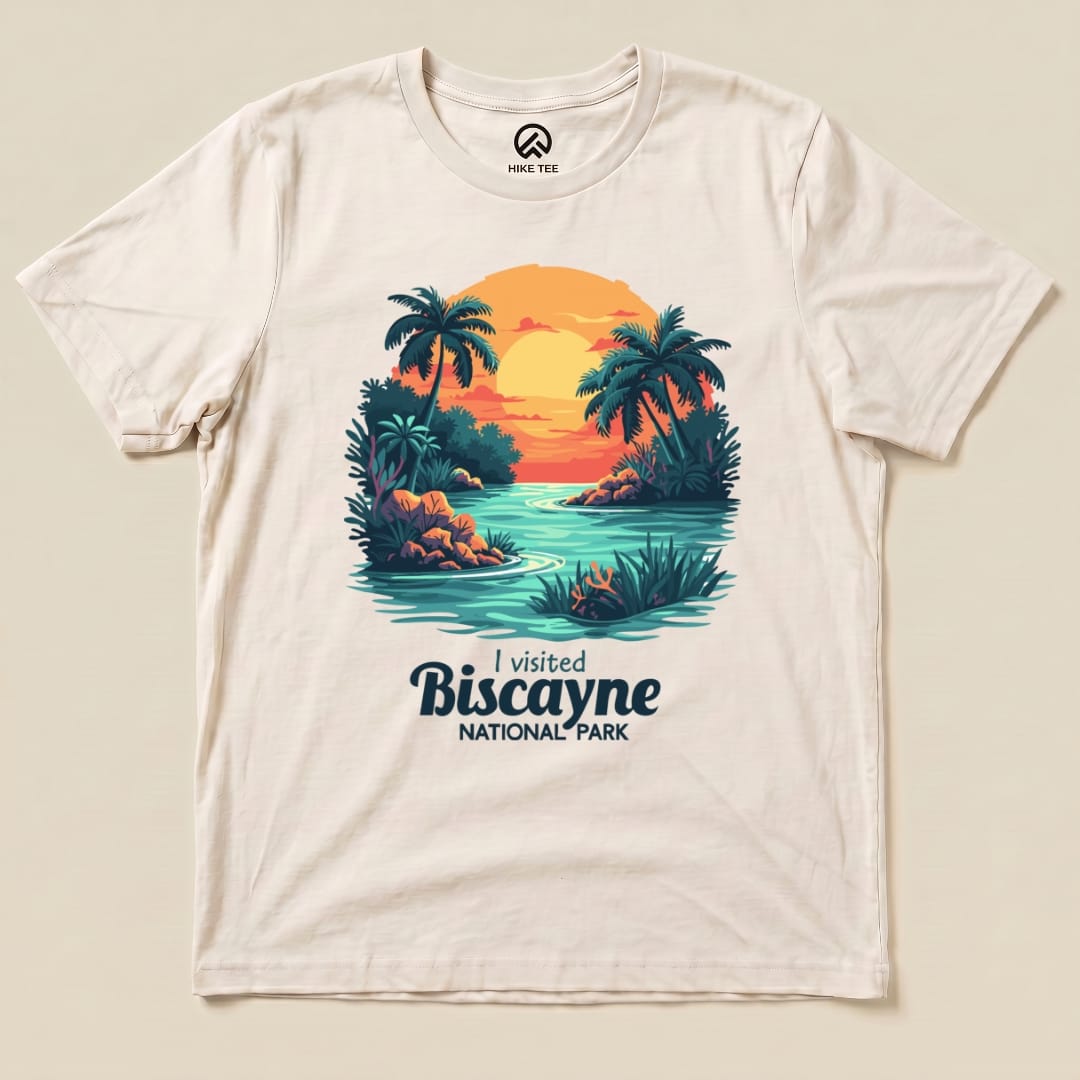 Hike Tee T-Shirt Natural / S Biscayne National Park Shirt