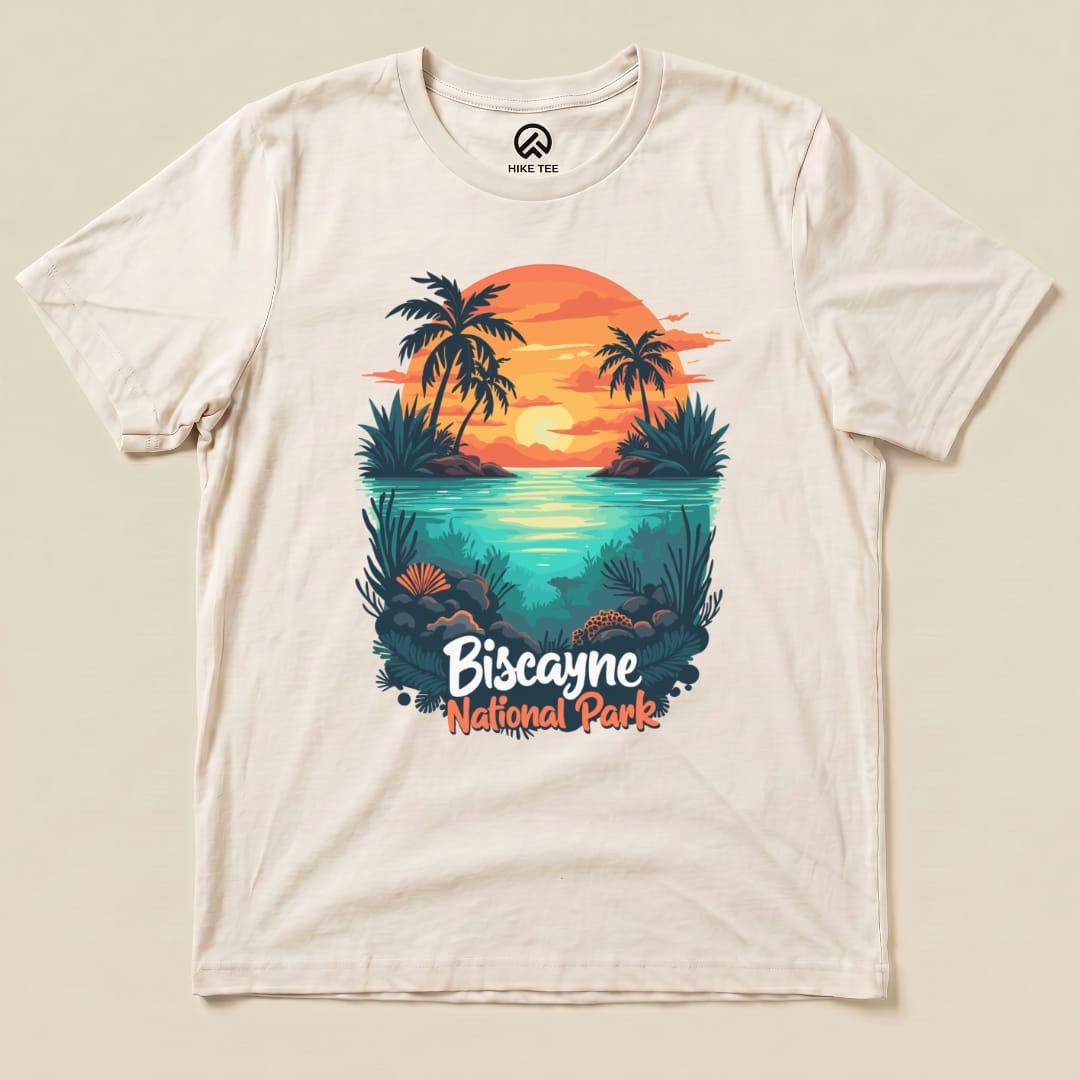 Hike Tee T-Shirt Natural / S Biscayne National Park Shirt