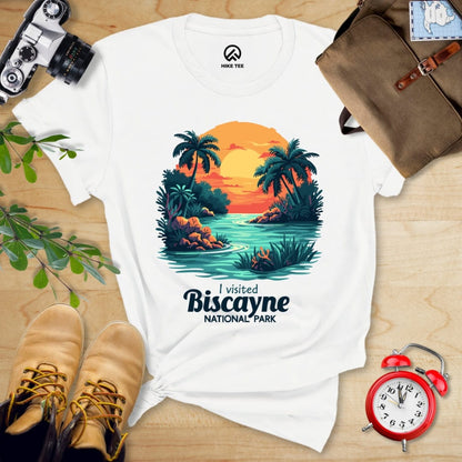 Hike Tee T-Shirt White / S Biscayne National Park Shirt