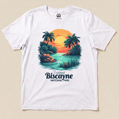 Hike Tee T-Shirt White / S Biscayne National Park Shirt