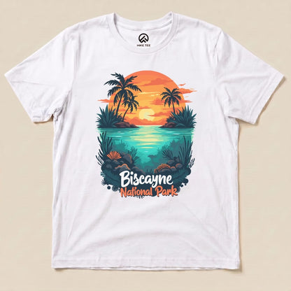 Hike Tee T-Shirt White / S Biscayne National Park Shirt