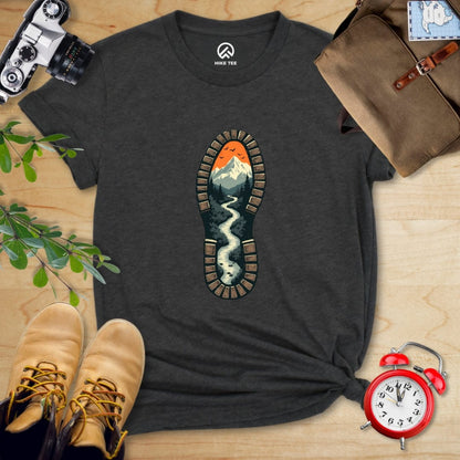 Hike Tee T-Shirt Dark Grey Heather / S Boot Hiking Shirt