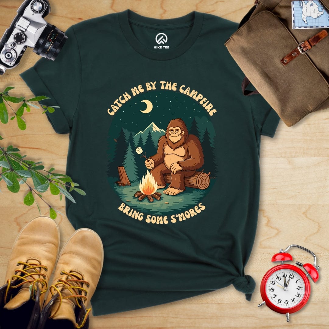Hike Tee T-Shirt Forest / S Bring Some Smores Shirt