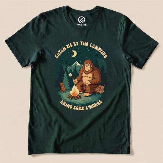 Hike Tee T-Shirt Forest / S Bring Some Smores Shirt