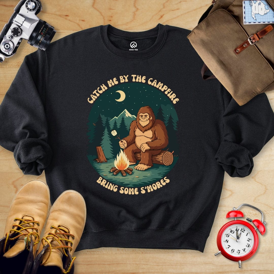 Hike Tee Sweatshirt Black / S Bring Some Smores Sweatshirt