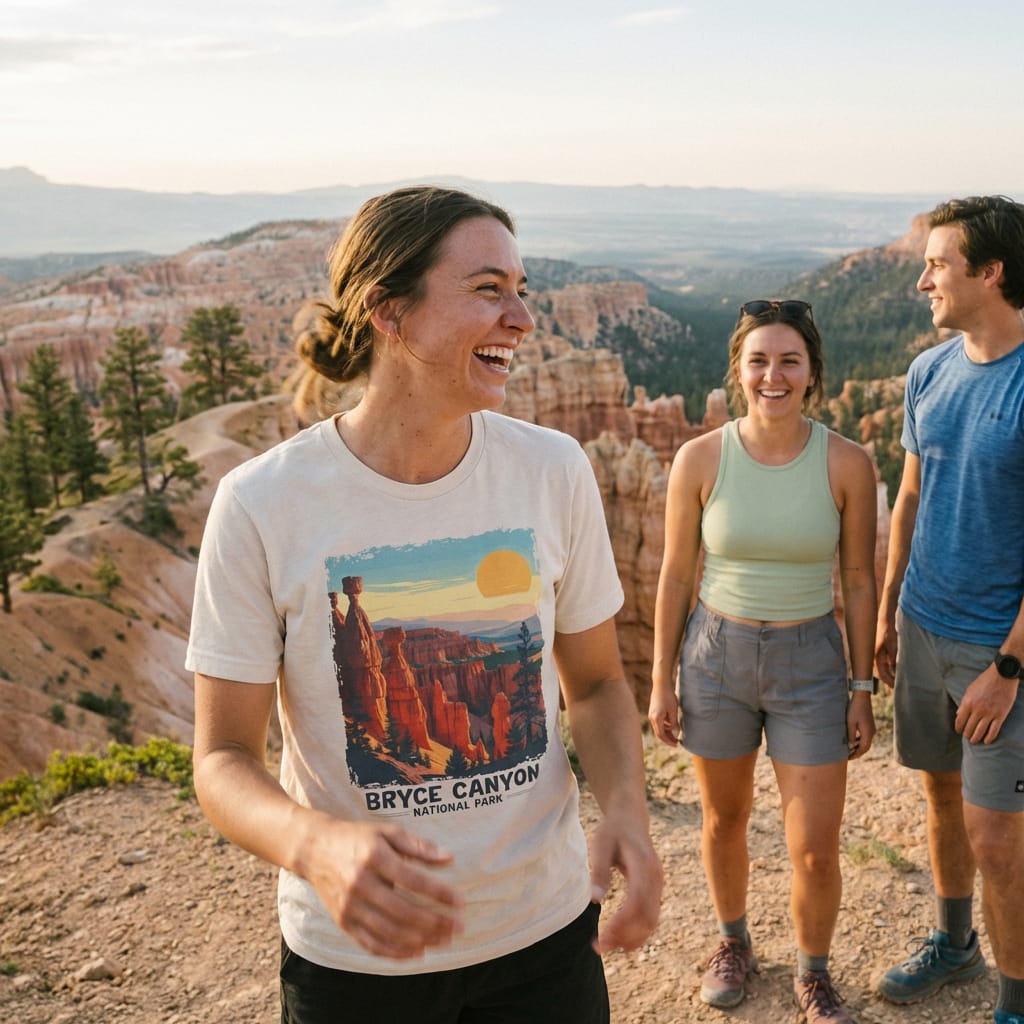 Hike Tee T-Shirt Bryce Canyon National Park Shirt