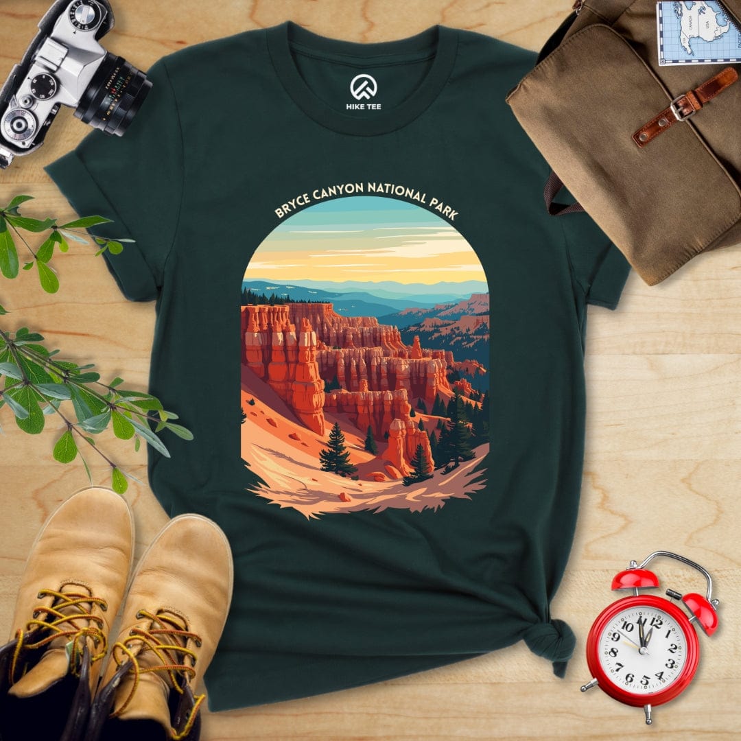 Hike Tee T-Shirt Forest / S Bryce Canyon National Park Shirt