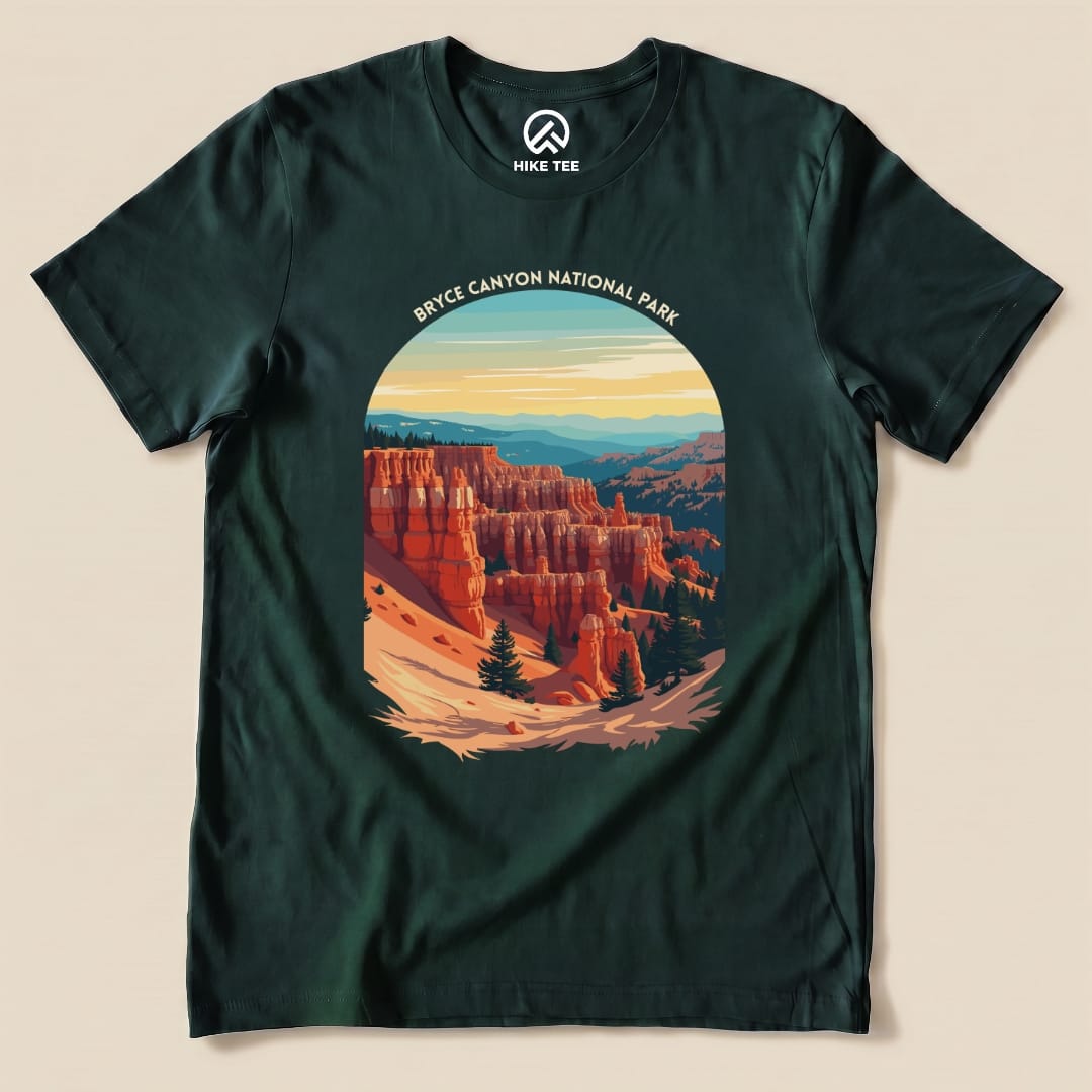 Hike Tee T-Shirt Forest / S Bryce Canyon National Park Shirt