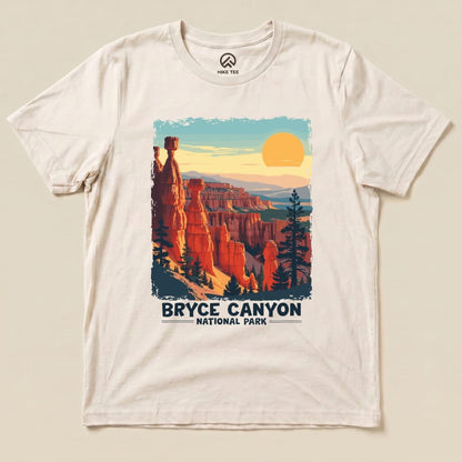 Hike Tee T-Shirt Natural / S Bryce Canyon National Park Shirt
