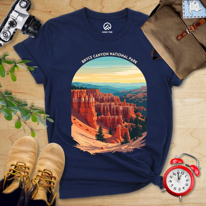 Hike Tee T-Shirt Navy / S Bryce Canyon National Park Shirt