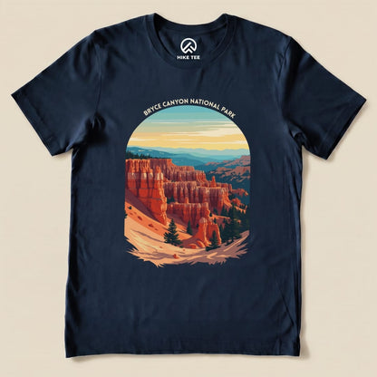 Hike Tee T-Shirt Navy / S Bryce Canyon National Park Shirt