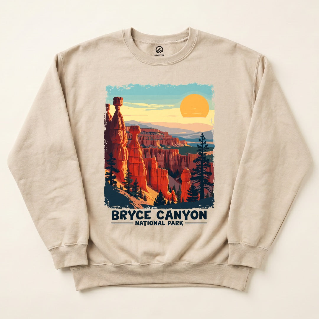 Bryce Canyon National Park Sweatshirt - Sand