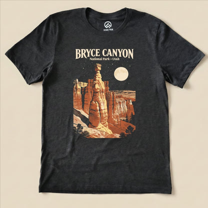 Hike Tee T-Shirt Dark Grey Heather / S Bryce Canyon Utah Vintage Shirt