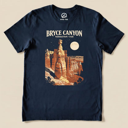 Hike Tee T-Shirt Navy / S Bryce Canyon Utah Vintage Shirt
