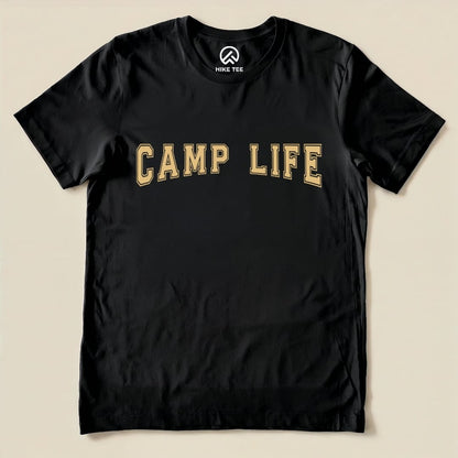 Camp Life Shirt Hike Tee T-Shirt Black / S