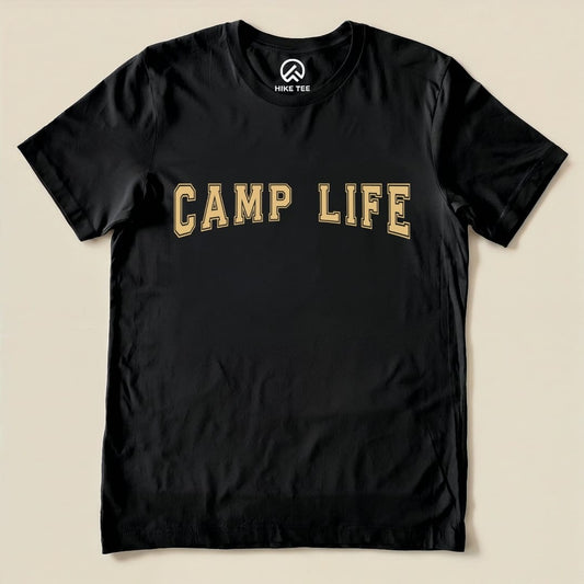 Camp Life Shirt Hike Tee T-Shirt Black / S