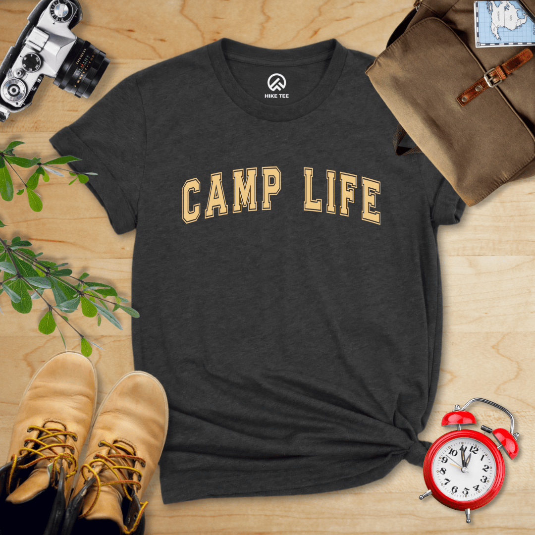 Hike Tee T-Shirt Dark Grey Heather / S Camp Life Shirt
