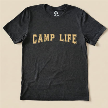 Camp Life Shirt Hike Tee T-Shirt Dark Grey Heather / S